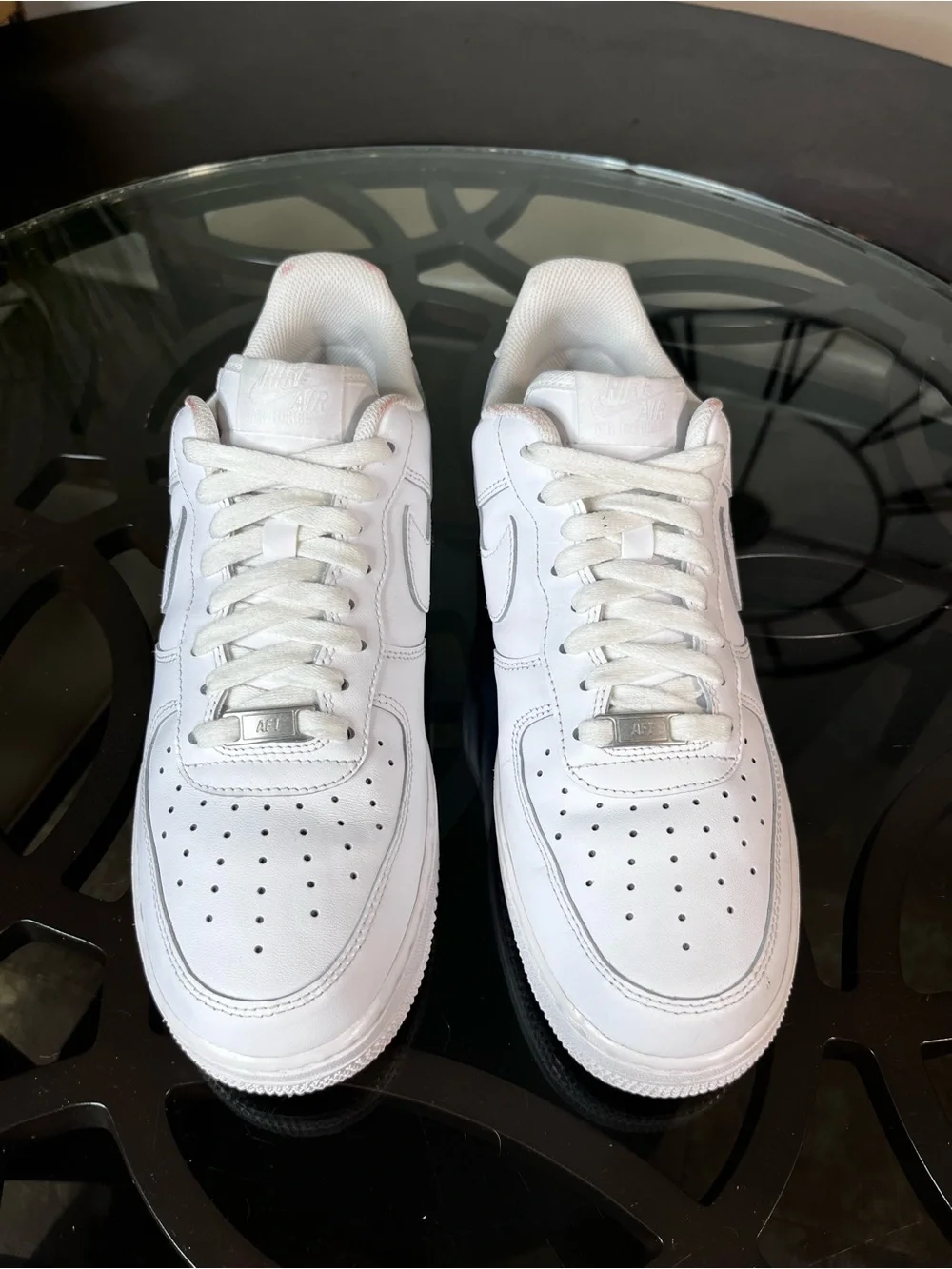 Nike Air Force One 07 Low Triple White Sz 12
